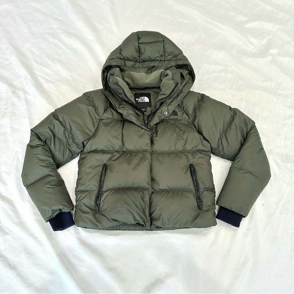 The North Face Green Winter Puffer Jacket